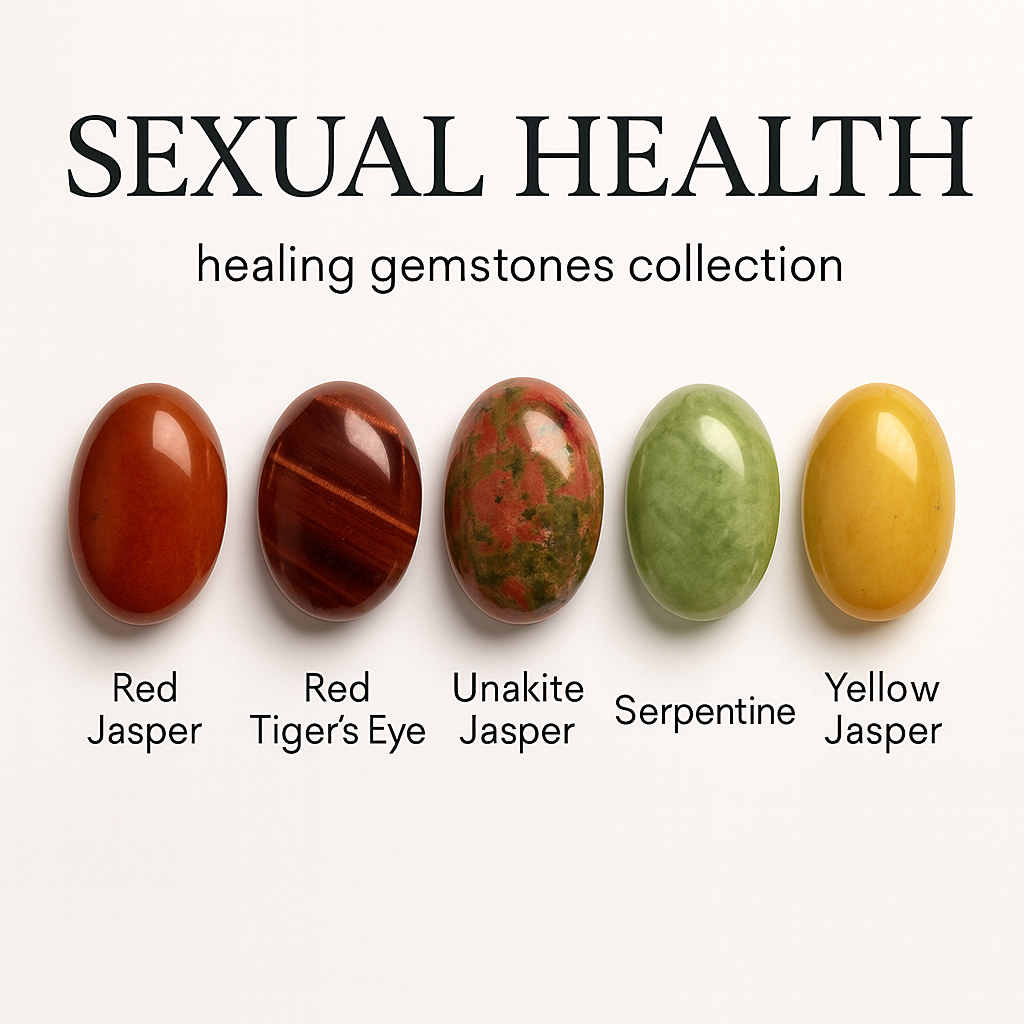 "Sexual Health" Healing Gemstone Collection Bag
