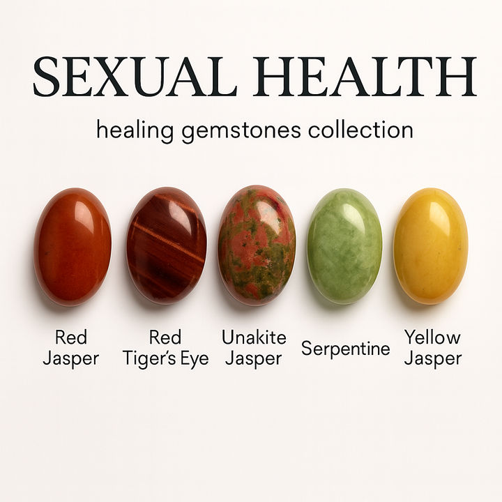 "Sexual Health" Healing Gemstone Collection Bag