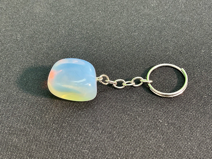 "FUNKY FORTUNE TELLER" Opalite Crystal High Quality Keychain