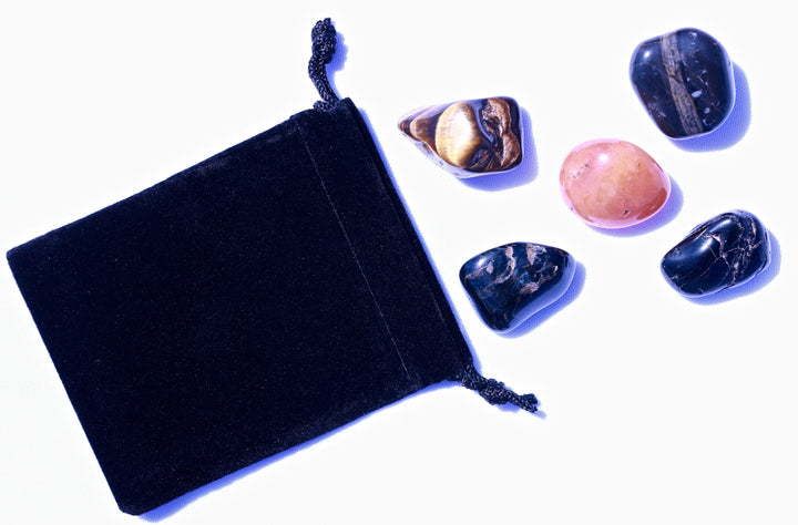 "Leo" Zodiac Sign Gemstone Collection Bag