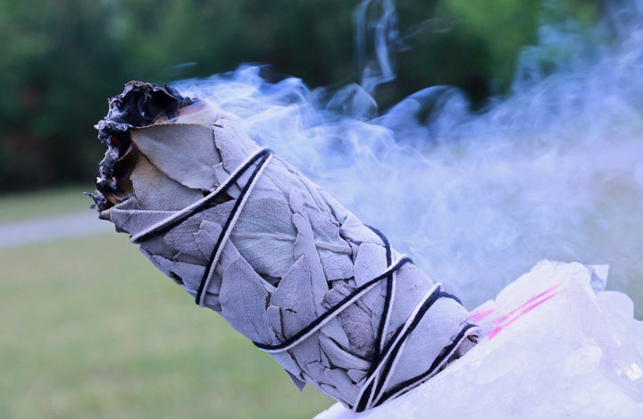 100% Organic California Sage Smudging Energy Cleansing Smoke