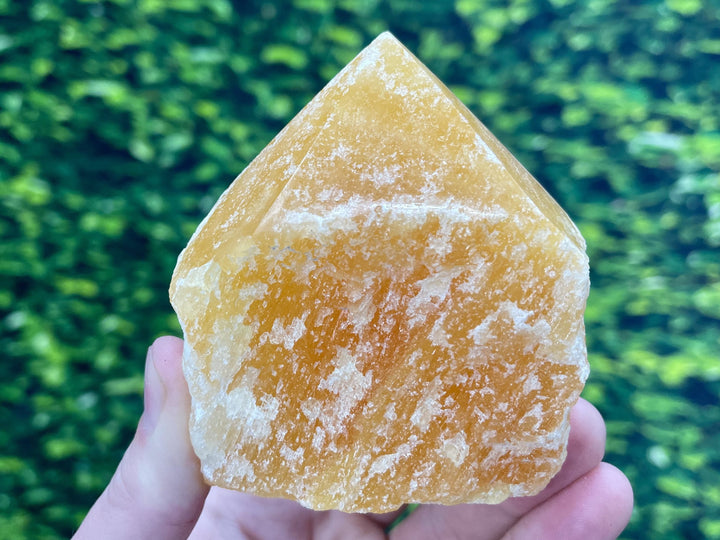 "DELICIOUS DREAMSICLES" Orange Calcite Crystal Point HIGH QUALITY Healing Gemstone