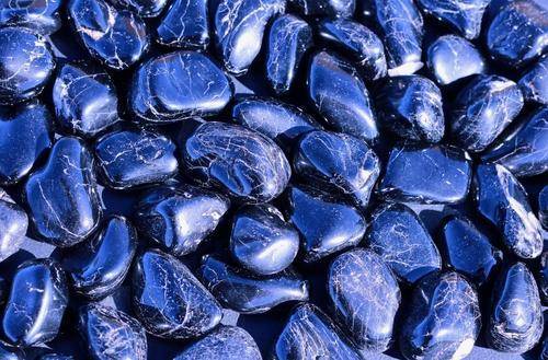 Black Tourmaline Tumbled Stone-Cosmic Cuts