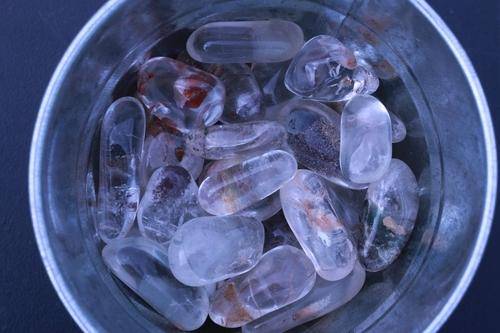 Lodolite Tumbled Stone-Cosmic Cuts