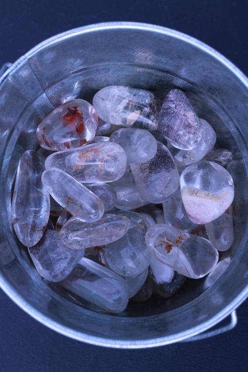 Lodolite Tumbled Stone-Cosmic Cuts