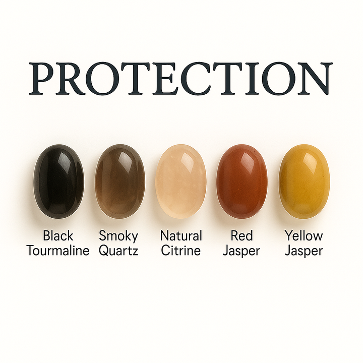 "Protection" Healing Gemstone Collection Bag