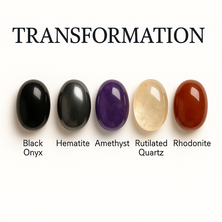 "Transformation" Healing Gemstone Collection Bag