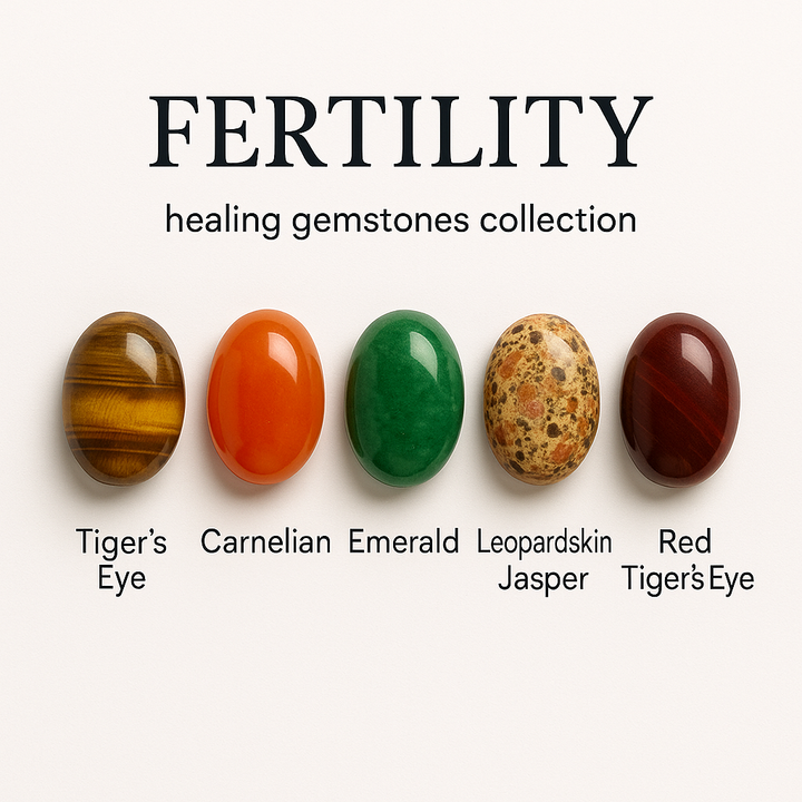 "Fertility" Healing Gemstone Collection Bag