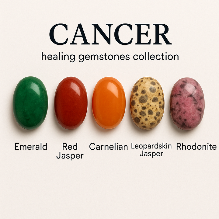 "Cancer" Zodiac Sign Gemstone Collection Bag