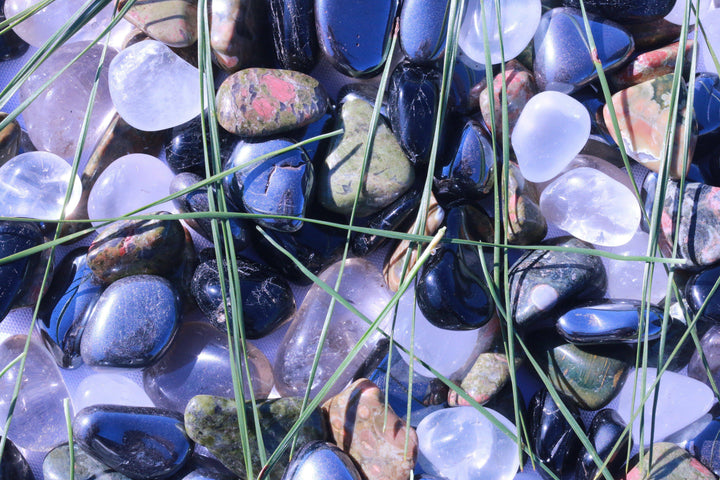 "Consistency / Balance / Grounding" Healing Gemstone Collection Bag