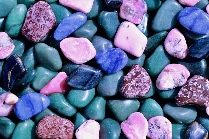 "Mental Clarity / Purity / Discipline" Healing Gemstone Collection Bag