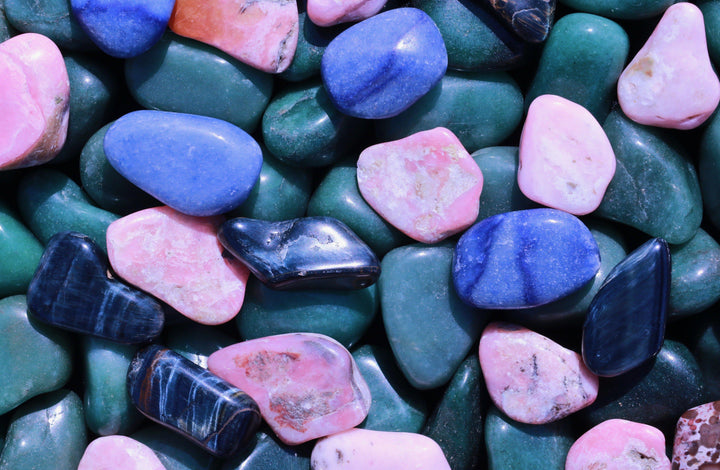 "Mental Clarity / Purity / Discipline" Healing Gemstone Collection Bag
