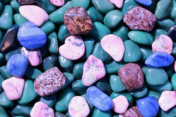"Mental Clarity / Purity / Discipline" Healing Gemstone Collection Bag