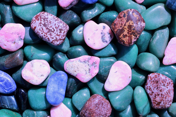 "Mental Clarity / Purity / Discipline" Healing Gemstone Collection Bag