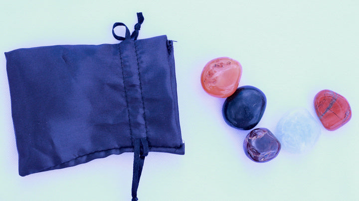 "Aries" Zodiac Sign Gemstone Collection Bag