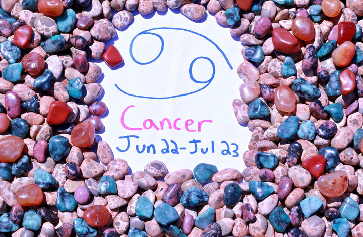 "Cancer" Zodiac Sign Gemstone Collection Bag