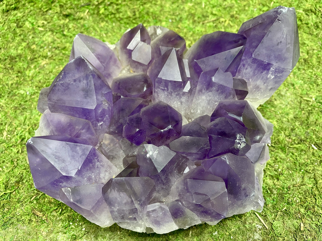 "POWERFUL PURPLE PRESENCE" Huge Bolivian Amethyst Geode Cluster 10.00 High Quality NS-655