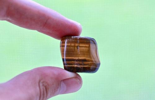 Tiger’s Eye Tumbled Stone-Cosmic Cuts